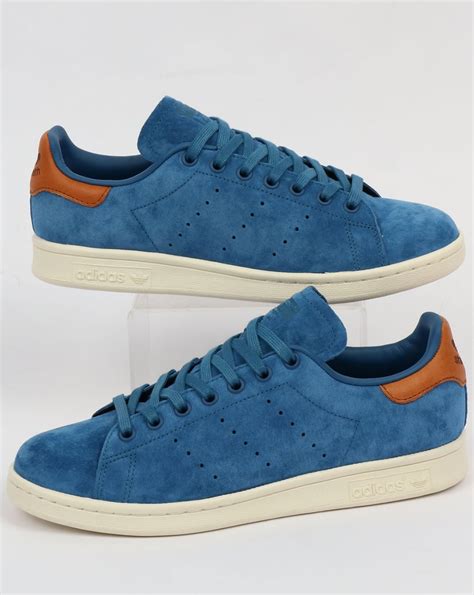 adidas blauw stan smith|adidas originals stan smith bleu.